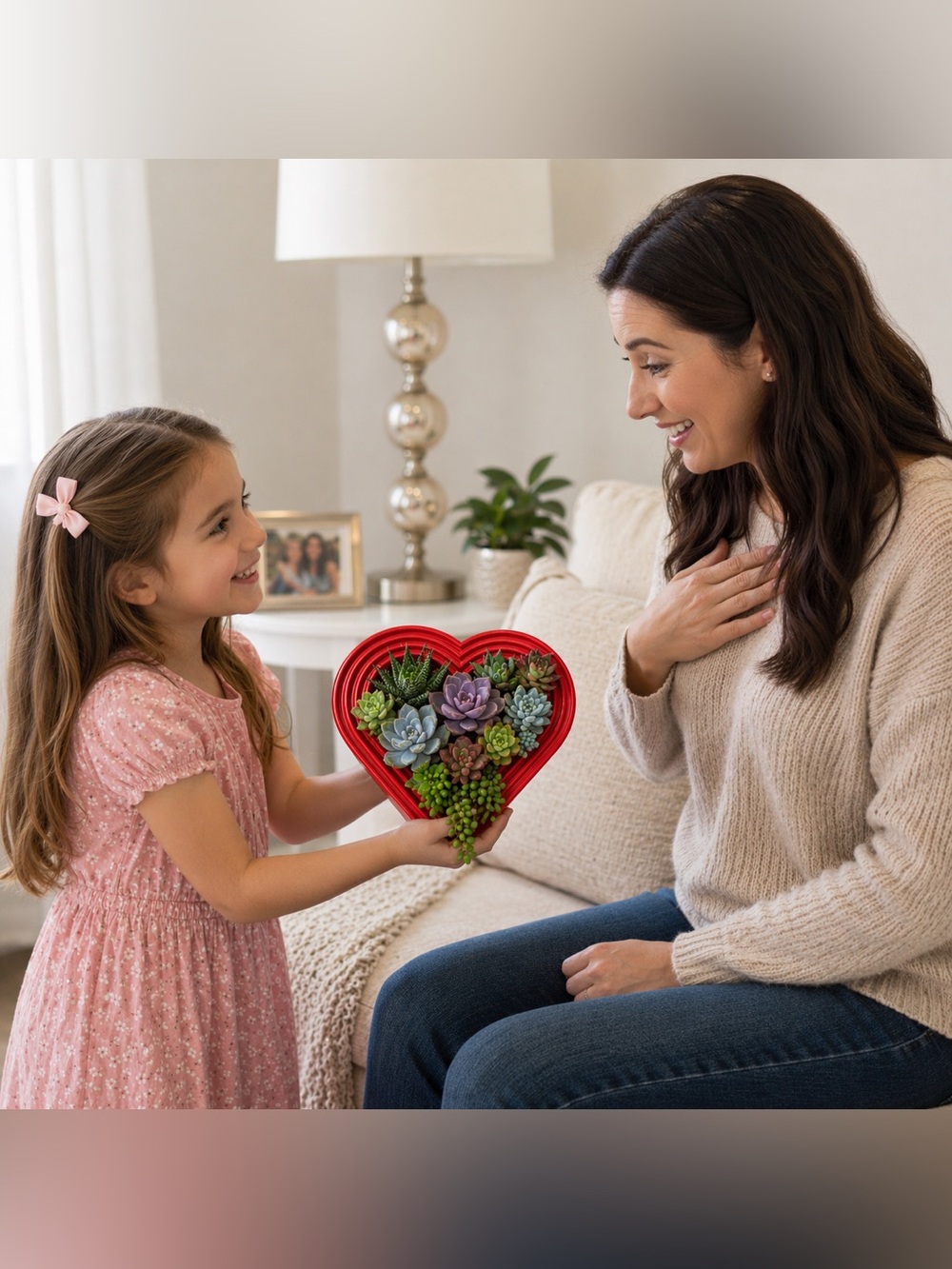 Heart-Shaped Vertical Planter Kit (Red) - Portrait Gardens - Picture 9 of 11